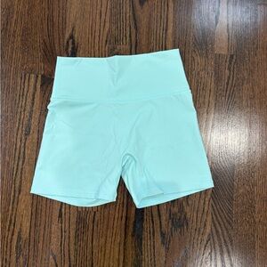 Aerie Light Blue Bike Shorts